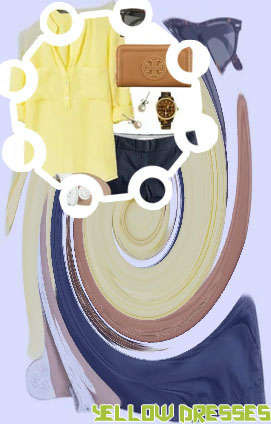 Cute yellow summer outfits