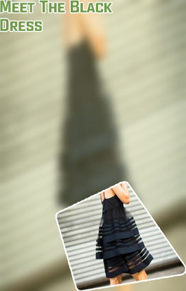 New style black dress