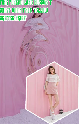 Pink long sleeve outfit