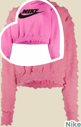 Pink nike clothes