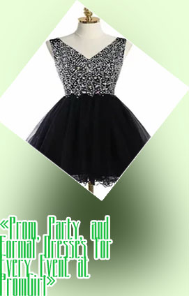 Short sparkly cocktail dress