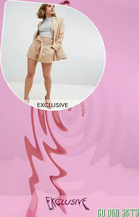 Shorts blazer co ord