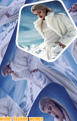 Snow fashion women