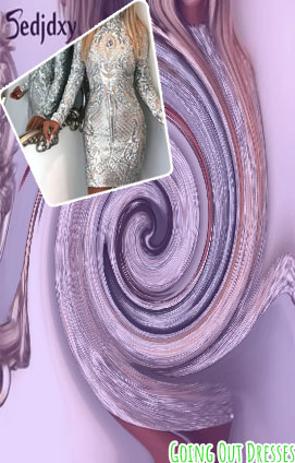 Sparkly going out dress